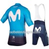 Set Kurzarmtrikot + Trägerhose 2018 Movistar Team N001 